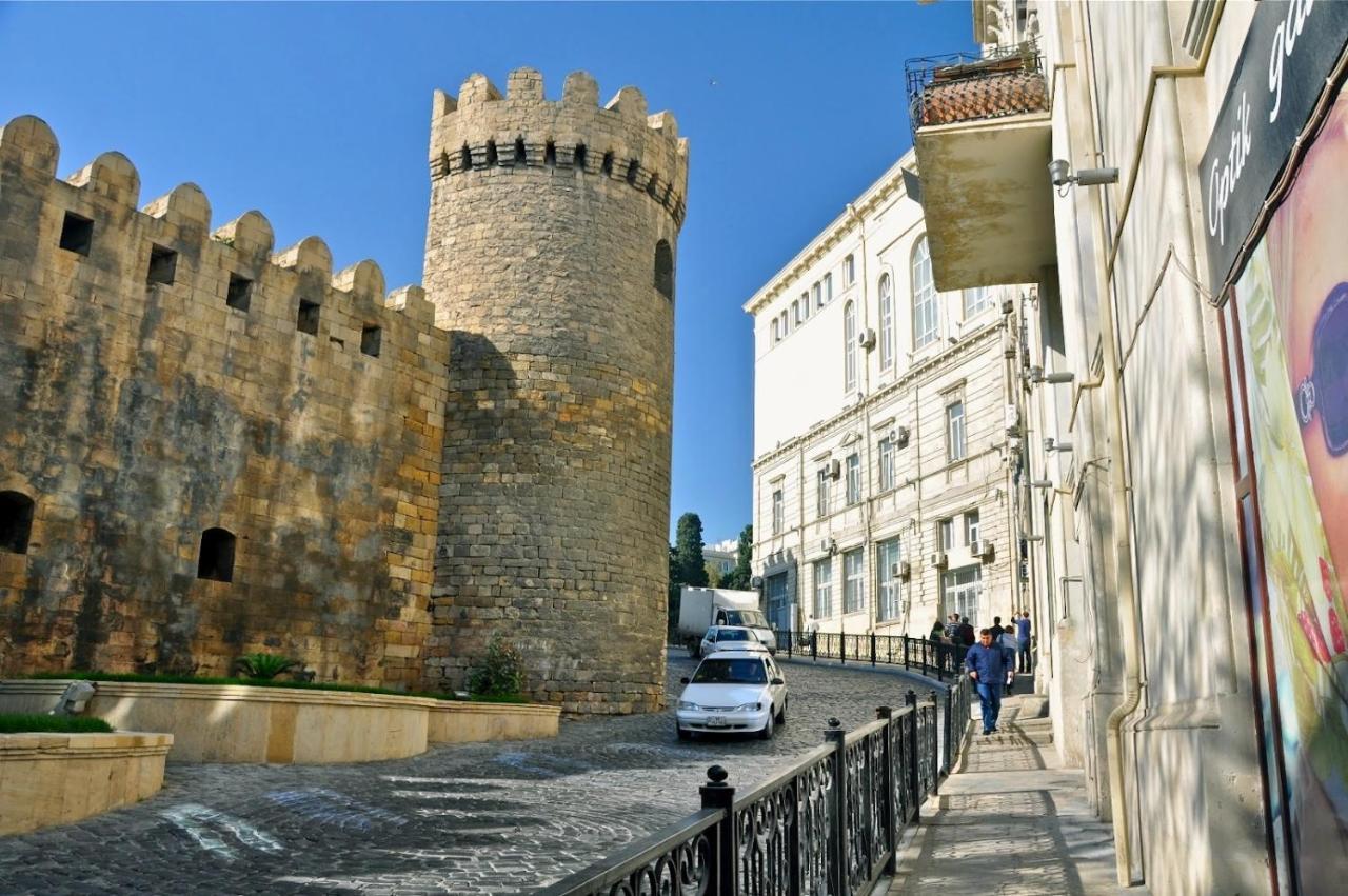 Best Center Hotel Baku Bagian luar foto